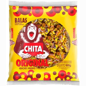 Bala Chita Abacaxi 6 x 500g