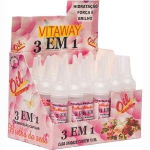 Brilho da Seda Vitamina Capilar 3 em 1 24 x 10ml