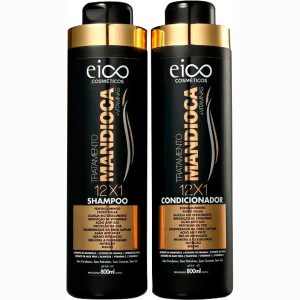 Eico Kit Tratamento Mandioca Shampoo + Condicionador 450ml
