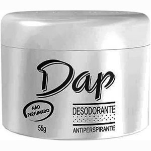 Dap Desodorante em Creme Unissex Sem Perfume Pote 6 x 55g