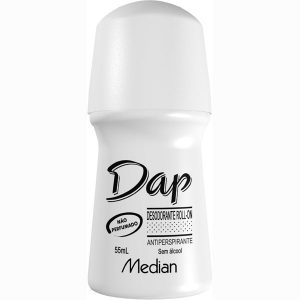 Dap Desodorante Roll-On Unissex Sem Perfume 6 x 55ml
