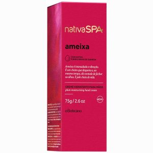 Boticario Nativa Spa  Hidratante para Maos  Ameixa 75g