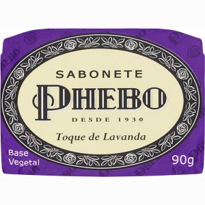 Sabonete Barra Phebo Toque de Lavanda 12 x 90g