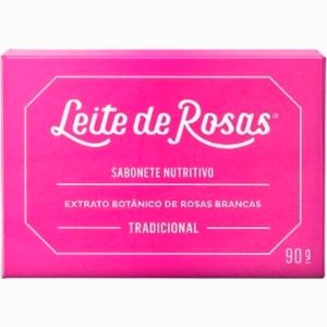 Sabonete Barra Leite de Rosas Tradicional 12 x 90g