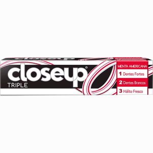 Closeup Creme Dental Triple Menta Americana 12 x 70gr
