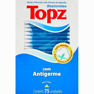 Cotonetes Topz Hastes Flexiveis  6 x 75 Contonetes