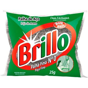 Palha de Aco Brillo Fina N°0 20 x 25g