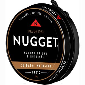 Nugget Cera para Sapatos Pasta Prata 12 und x 36 g