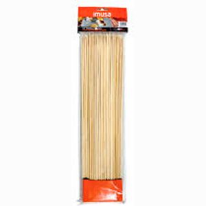 Imusa Espeto para Churrasco de Madeira de 12 x 100 unid