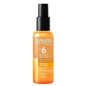 Sunless Oleo Bronzeador Cenoura FPS6 Spray 12 und x 120 ml