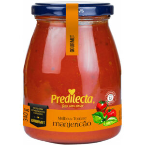 Predilecta Premium Molho de Tomate Manjericao Vidro 12 x 340 g