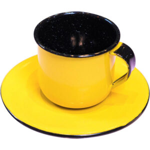 Xicara e Pires Amarelo