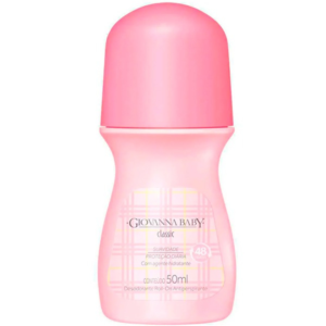 Giovanna Baby Desodorante Roll-On Rosa Classic 6 x 50 ml