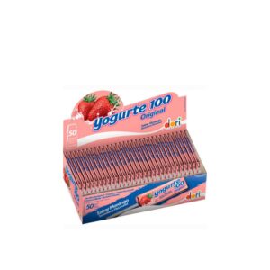 Dori Pirulito Yogurte Morango Display c/ 50 Unidades - 203590