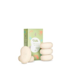 Natura Mamae e Bebe Sabonete Infantil Barra 5 x 100g 92795
