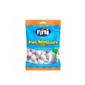 Fini Chiclete Ovos de Dinossauro Azedinhos Tutti-Frutti 12 x 80gr