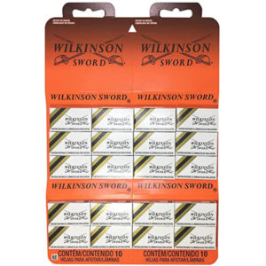 Lamina de Barbear Gillette Wilkinson de Aco - 10 x 5