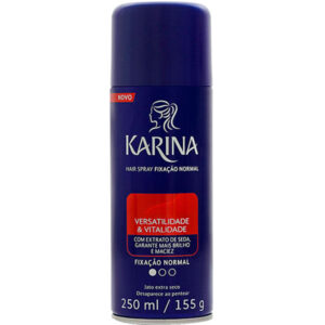 Hair Spray Karina Fixacao Normal 12 x 250ml