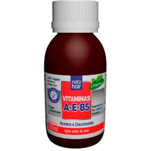 Natuhair Vitaminas A+E+B5 Acelera o Crescimento  6 x 60 ml