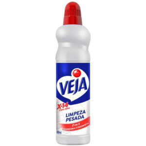 Veja X-14 Cloro Ativo Limpesa Pesada 24 x 500 ml