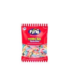 Fini Marshmallow Torcao Recheadinho Colorido 12 x 200gr