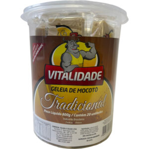 Vitalidade Geleia de Mocoto Tradicional Pote 20 Unid