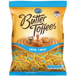 Arcor Bala Butter Toffes Leite 6 x 100g