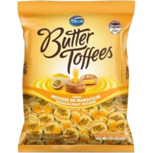 Arcor Bala Butter Toffes Maracuja 6 x 100g