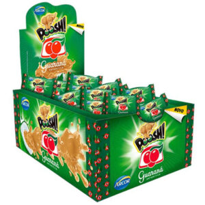 Arcor Chiclete Poosh Guarana 6 x 200g