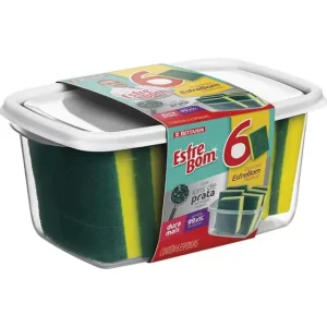 Bettanin Esponja Multiuso 6 x 4 Unid