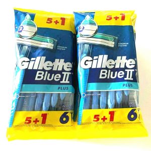 Gillette Blue II - Ez Grip 6 x 2Unid