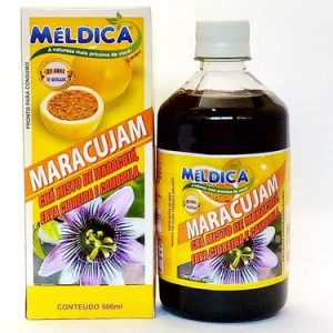 Meldica Cha Pronto Misto Maracujam de Maracuja, Erva Cidreira e Camomila 12 x 500ml | Ref. 041