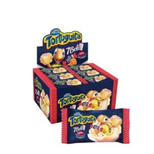 Arcor Tortuguita Chocolate + Leite 7 Belo Framboesa 24 x 15.5 g