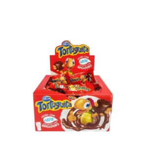 Arcor Tortuguita Chocolate + Leite Branco C/ Recheio Brigadeiro 24 x 15.5 g - 9198