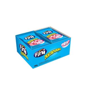 Fini Bala Gelatinosa Dentadura 12 x 15g