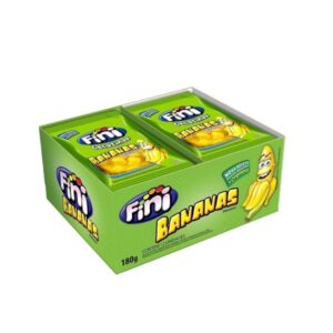 Fini Bala Gelatinosa Banana 12 x 15g