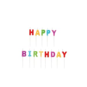 Wilton Velas Happy Birthday 6 x 13 Unid