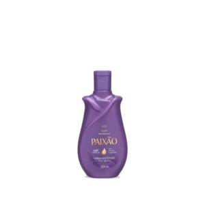 Paixao Hidratante Irresistivel Flor de Liz 12 x 200ml Vidro Roxo Claro