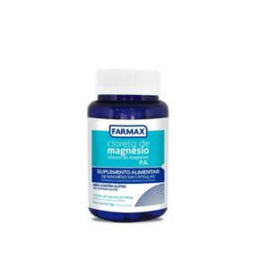 Farmax Cloreto de Magnesio 12 x 60 Capsula