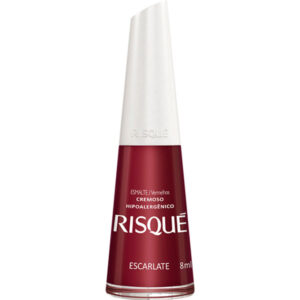 Risque Esmalte Cremoso Escarlate 6 x 8ml