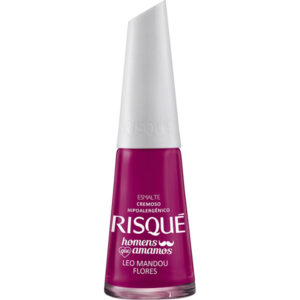 Risque Esmalte Cremoso Leo Mandou Flores 6 x 8 ml