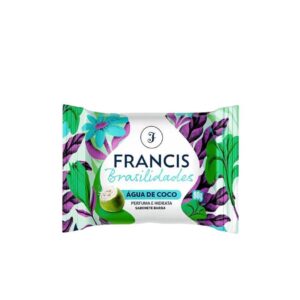 Sabonete Barra Francis Brasilidade Agua de Coco Branco 12 x 80g
