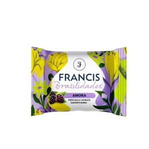 Sabonete Barra Francis Brasilidade Amora Roxo 12 x 80g