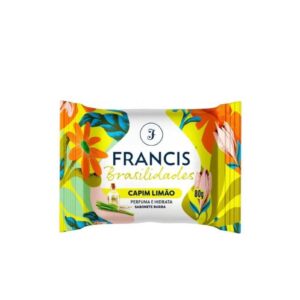 Sabonete Barra Francis Brasilidade Capim Limao  12 x 80g