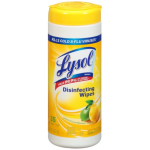 Lysol Desinfecting Wipes Lemon e Lime 12 x 35 Wet Wipes