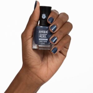 Risque Esmalte Diamond Gel Cores Sobert de Mirtilo 6 x 9.5ml