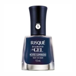 Risque Esmalte Diamond Gel Noites Iluminadas Night em Miami 6 x 9.5ml