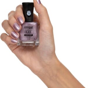 Risque Esmalte Diamond Gel Cores Seda Lilas 6 x 9.5ml