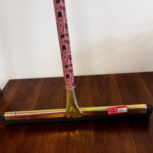 Rodo Metalico com Cabo de Madeira 40cm - 6 Unid