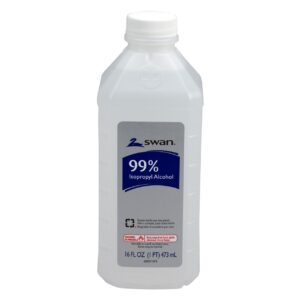 Swan Rubbing Alcohol 99% 12 x 16oz L6108